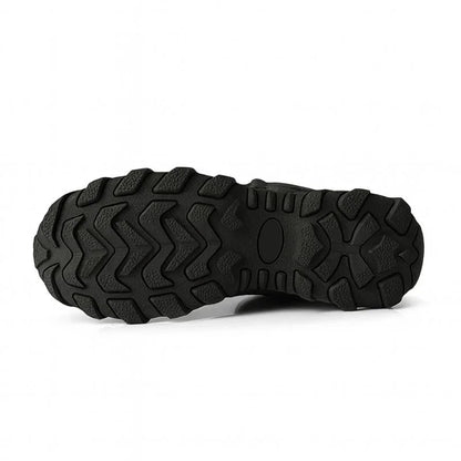 Semelle de chaussure militaire rangers noire de nouvelle génération avec crampons robustes antidérapants